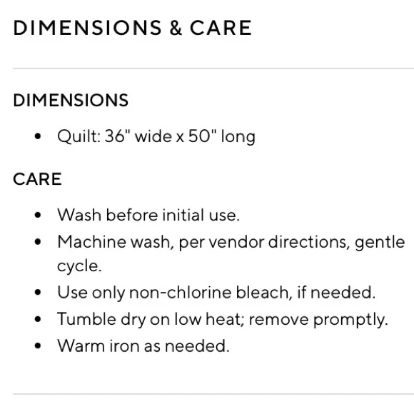 POTTERY BARN BABY TODDLER SHELBY SHEEP QUILT NWT - Picture 5 of 5